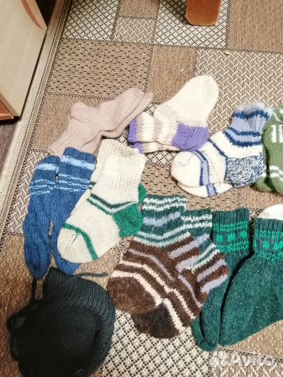Носочки детские вязаные новые