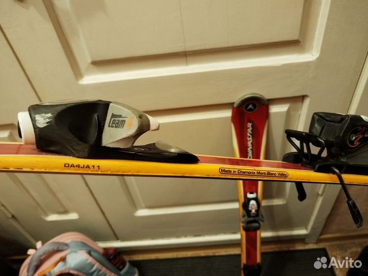 Горные лыжи детские комплект