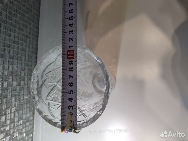 Хрустальная ваза