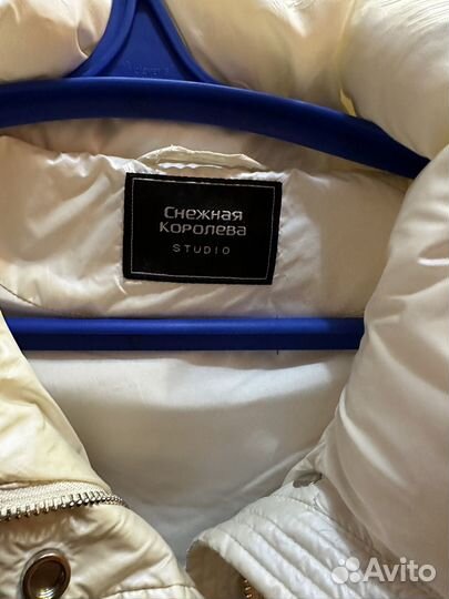 Куртка зимняя Снежная королева