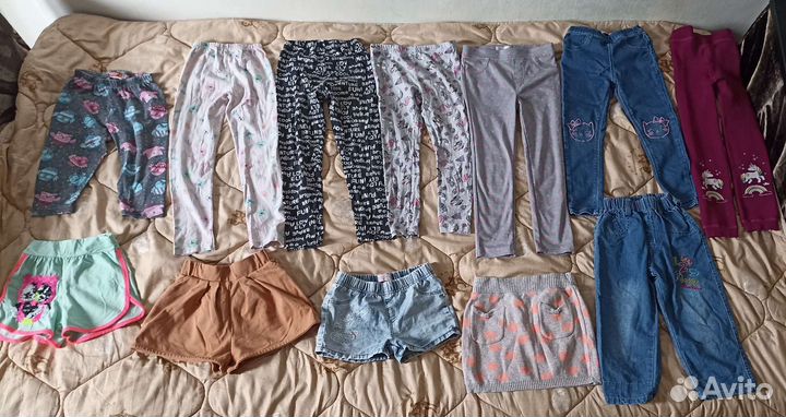 Вещи пакетом на девочку от 4 до 6
