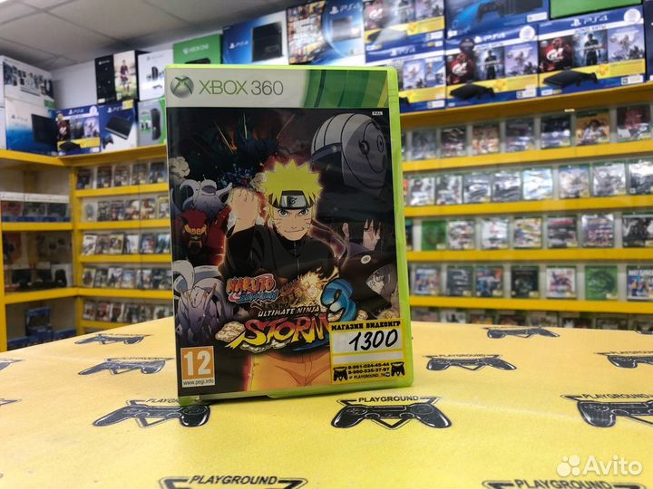 Naruto Ultimate Ninja Storm 3 Xbox 360