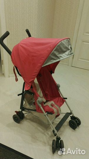 Прогулочная коляска трость Maclaren Mark II Розова