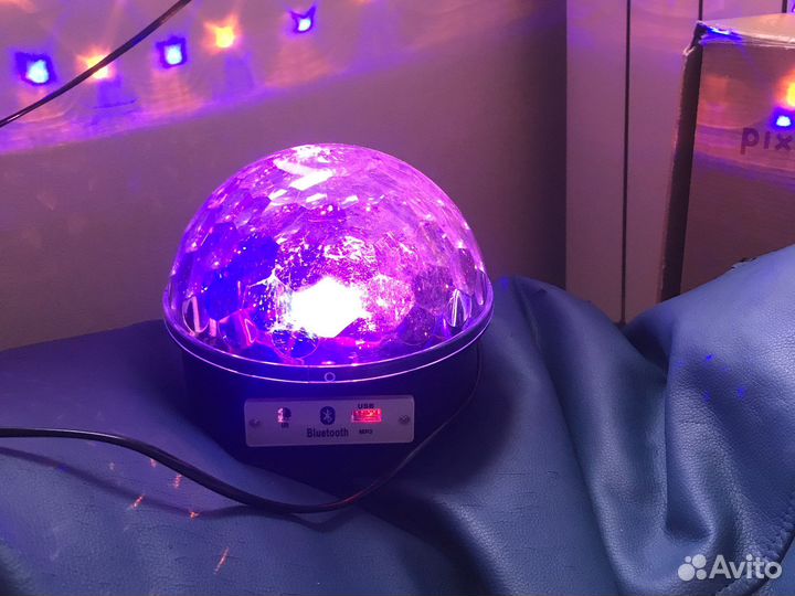 Светящиеся шары для дискотеки