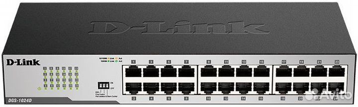 Сетевой гигабитный коммутатор D-Link DGS-1024D