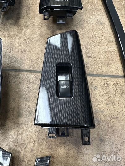 Кнопки блока стеклоподъемник карбон corolla 120