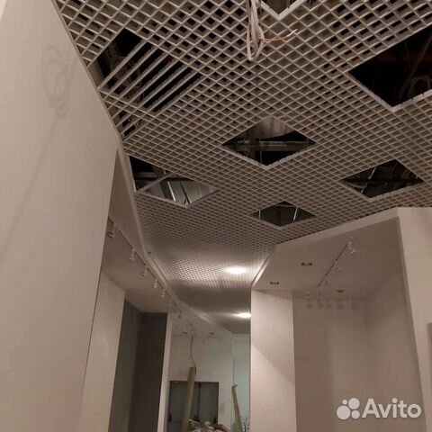 Монтаж потолка Армстронг Грильятто перегородки гкл объявление продам