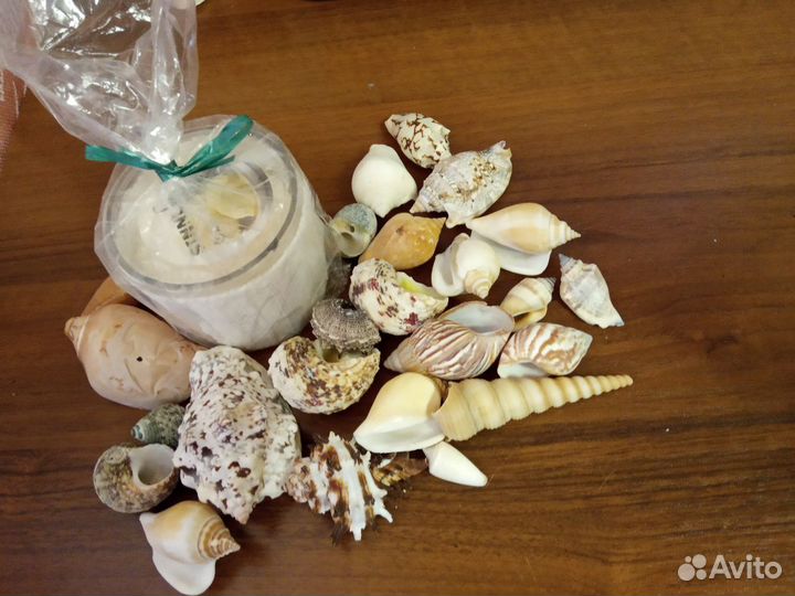 Подарочный набор ракушки свеча ароматическая