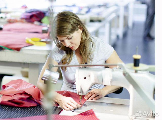 Работа швеи на трикотаж