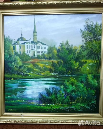 Картина маслом на холсте 