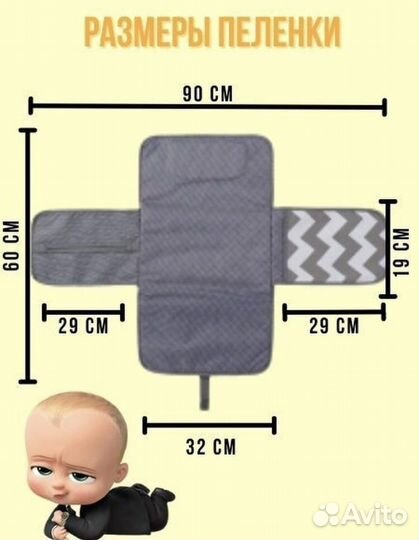 Сумка пеленка для малышей