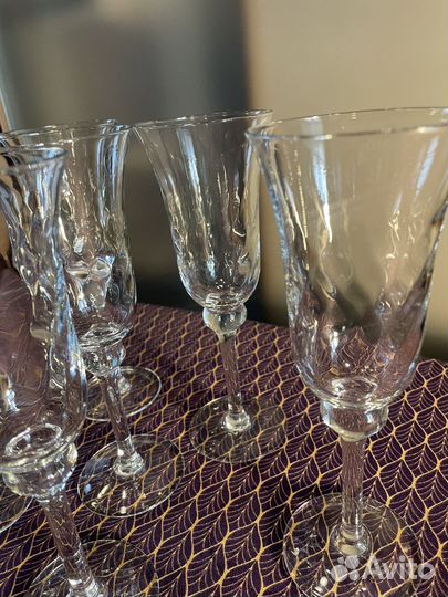 Бокалы Икеа для шампанского (набор)