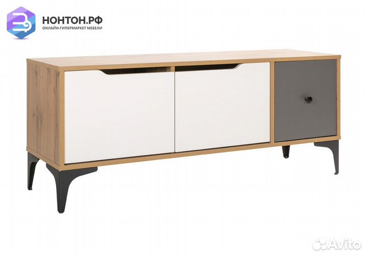 Тумба под тв Вайс 13.270.01 дуб крафт золотой / ми