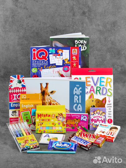 Набор для изучения Английского для детей 7-9 лет