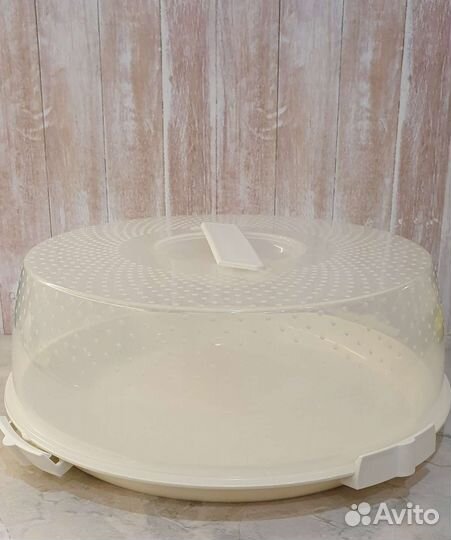 Тортовница с крышкой