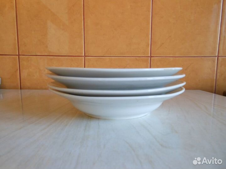 Тарелки керамические для кухни