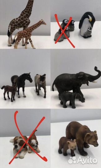 Животные фигурки Schleich