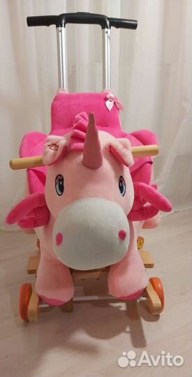 Каталка музыкальная Супер Единорог