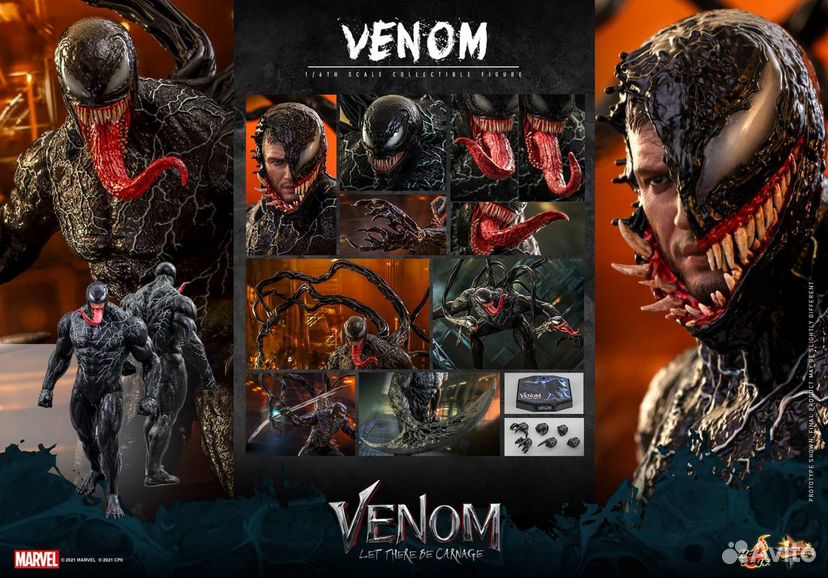 Hot toys MMS620 626 venom Веном и carnage Карнаж