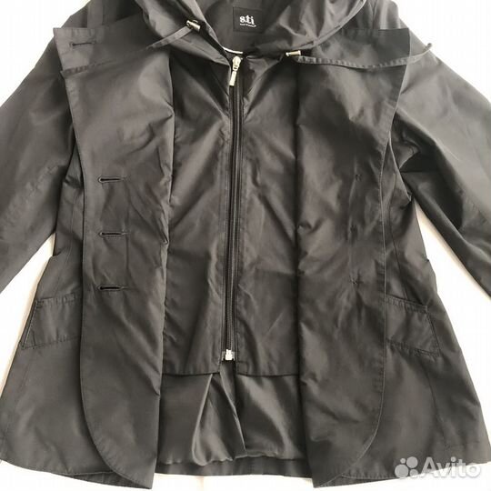 Куртка 42 44 демисезонная черная