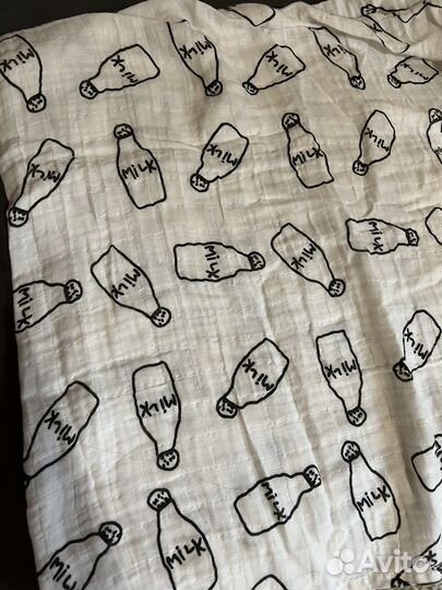 Муслиновые пеленки новые 2 шт