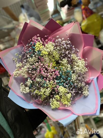 Букет из гипсофилы