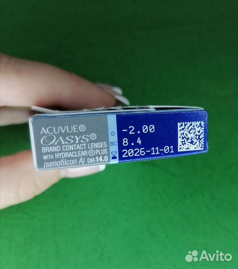 Линзы контактные acuvue oasys
