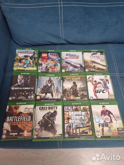 Игры на xbox one s диски