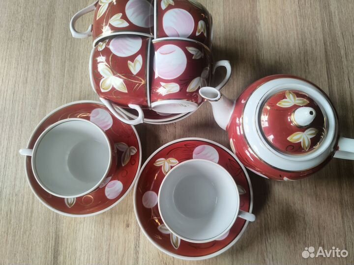 Сервиз Слива (Яблоня). Вербилки СССР