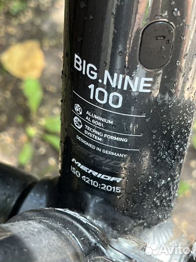 Велосипед Merida Big Nine 100 2x