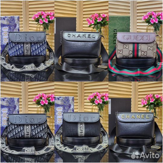 Сумка Chanel, Gucci, Christian Dior качество Люкс