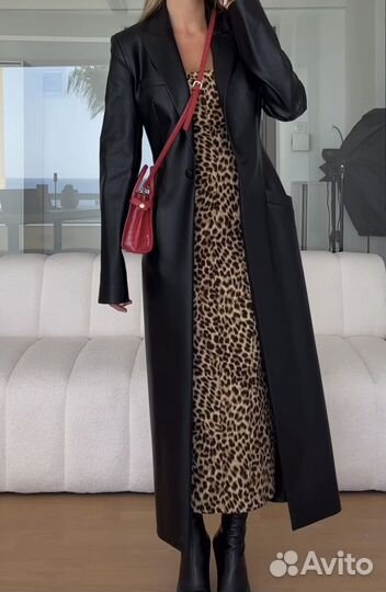 Платье футляр леопардовый принт Zara ррXS