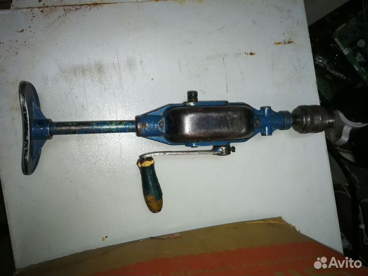 Дрель ручная механическая СССР