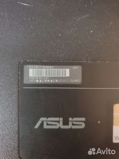 Asus N56V нерабочий на детали