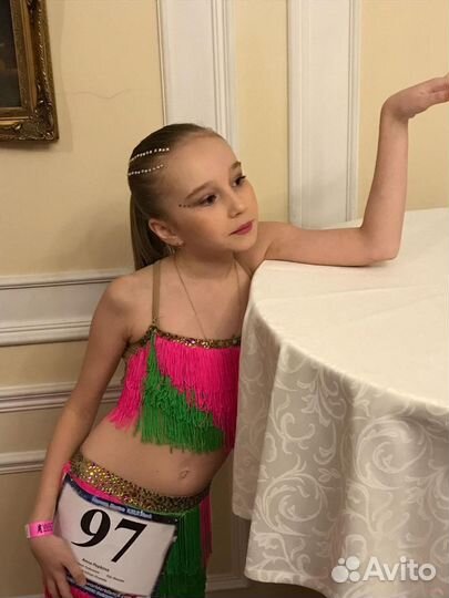 Костюм для бальных танцев/латина 128-134