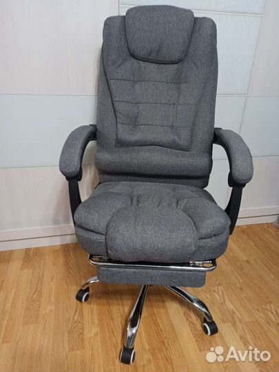 Тканевое кресло 606 лён