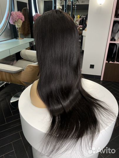 Накладка из натуральных волос, система волос