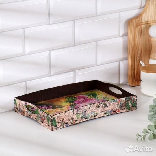 Поднос с ручками 