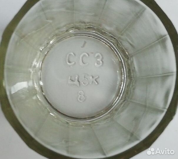 Стопки граненые 6 шт. клеймо ссз, СССР