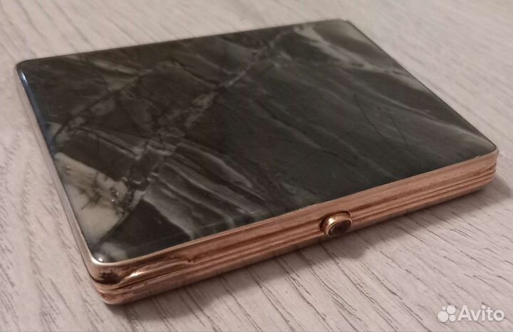 Антикварный портсигар старинный, начало 20 века