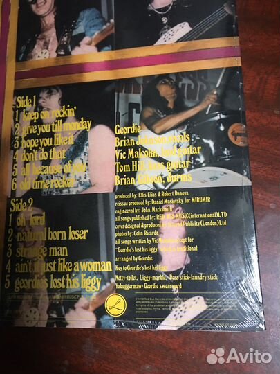 Виниловая пластинка Geordie - Hope you like it