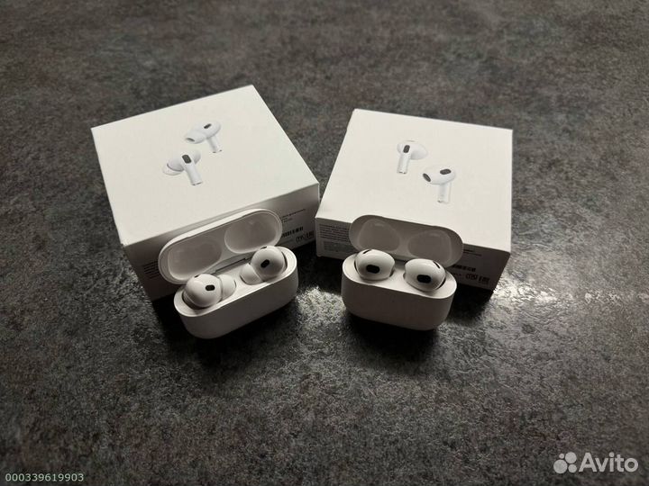 Неотличимые AirPods 4/Pro 2 Premium+ + гироскоп
