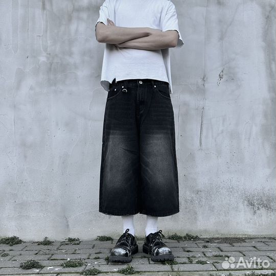 Шорты широкие y2k rap jaded london