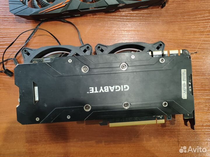 Видеокарта GTX 1070 память Samsung