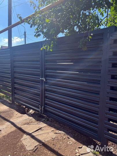 Забор жалюзи