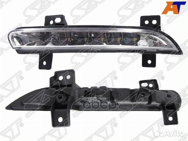 Ходовые огни renault fluence 13-17 LH LED ST-55