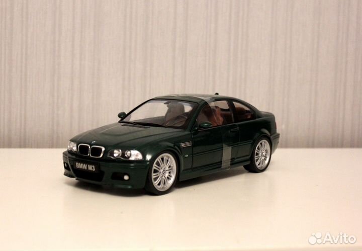 1:18 BMW M3 (E46) 2000 Solido green