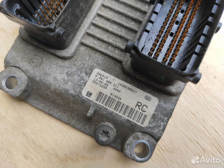 Эбу A16LER 55573258 на Opel Corsa D OPC