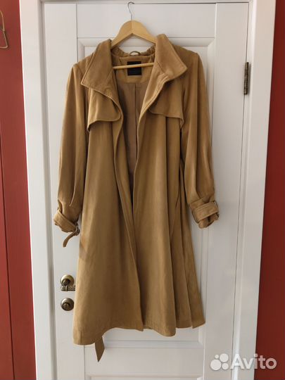 Тренч плащ замша Selected Denmark