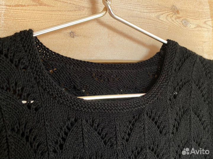 Вязаная футболка, кофточка, блуза